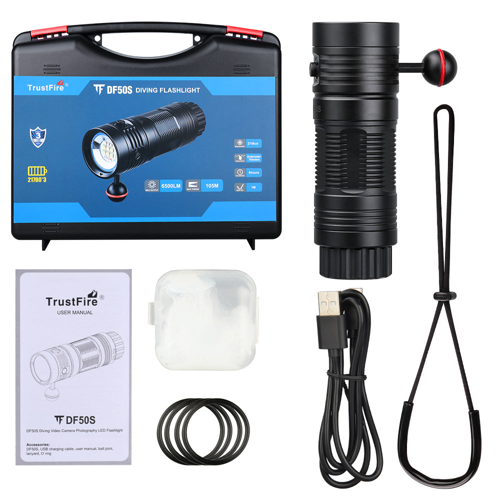 DF50S UNDERWATER PHOTOGRAPHY FILL LIGHT(GET 20% OFF AND A GIFT WITH YOUR PURCHASE)