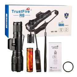 TrustFire R8 1800Lumen Rail Mount Flashlight(GET 20% OFF AND A GIFT WITH YOUR PURCHASE)