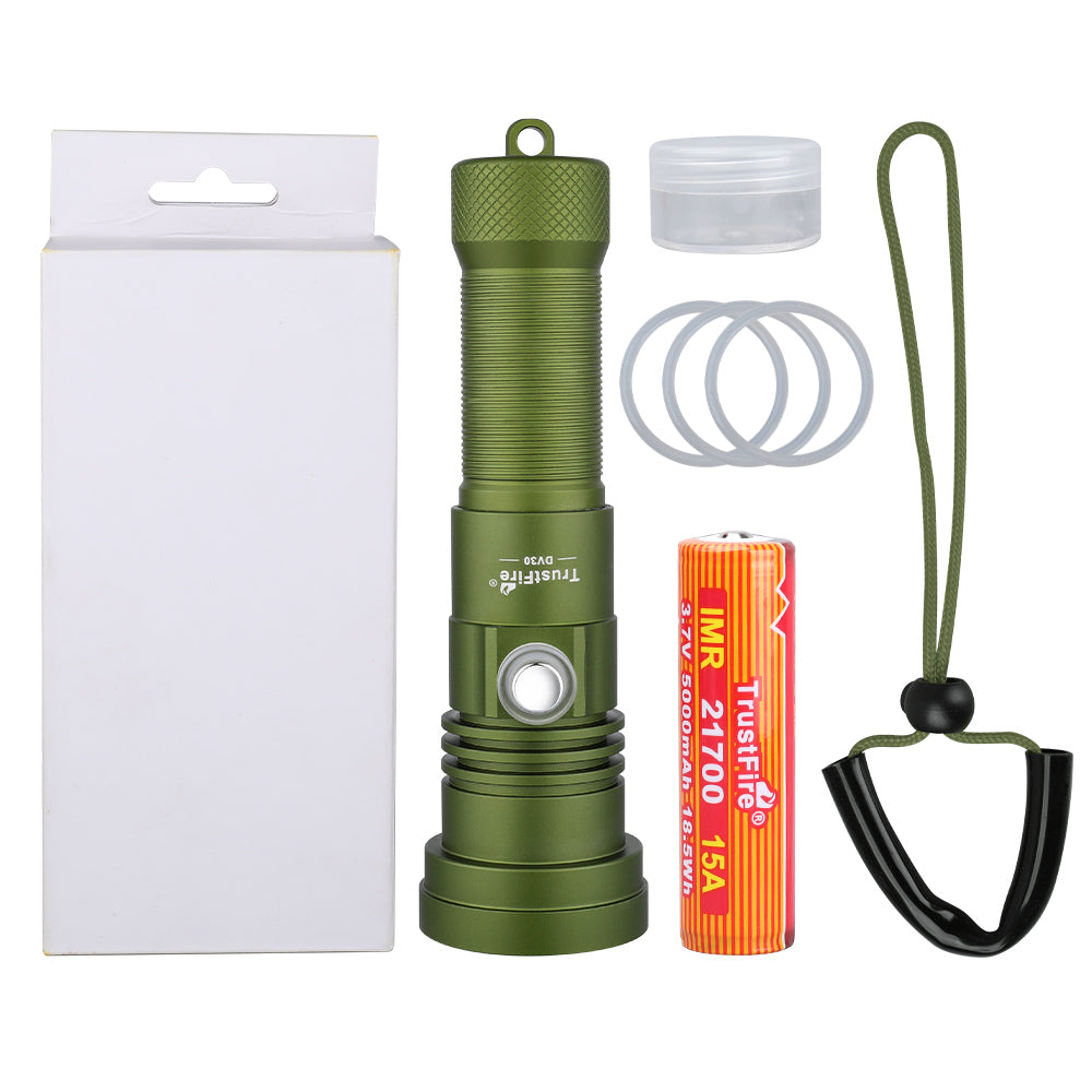 DV30 DIVING FLASHLIGHT(GET 20% OFF AND A GIFT WITH YOUR PURCHASE)