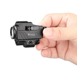 TRUSTFIRE GM23L 850 LUMEN RAIL MOUNT TYPE-C RECHARGEABLE TACTICAL FLASHLIGHT WITH GREEN SIGHT LASER