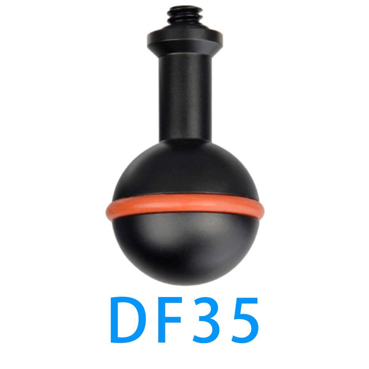 Diving flashlight ball head suitable for DF35-DF50-DF50S-DF90