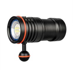 TrustFire DF50 Dive Light - 6500LM LED, USB Rechargeable, 70M Waterproof, Multi-Color Lights(PURCHASE TO GET 20% OFF)