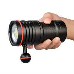 TrustFire DF50 Dive Light - 6500LM LED, USB Rechargeable, 70M Waterproof, Multi-Color Lights(PURCHASE TO GET 20% OFF)