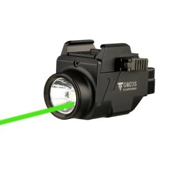 TrustFire GM23S Light 800 Lumen Rail Mount C-Type Rechargeable Tactical Light with Green Aiming Laser (Get 20% Off and Free Gifts with Your Purchase)