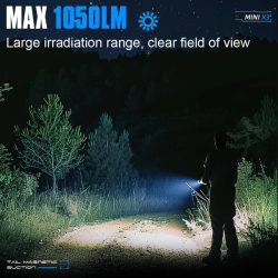 TrustFire MINIX3 EDC Multi-Function Flashlight Available with white light, flood light, green laser, and UV or red light options(GET 20% OFF AND A GIFT WITH YOUR PURCHASE)