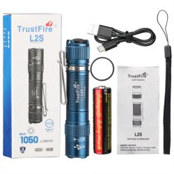TrustFire L2S Flashlight 1050 Lumens IPX8 Waterproof