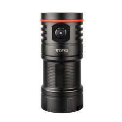 TrustFire DF50 Dive Light - 6500LM LED, USB Rechargeable, 70M Waterproof, Multi-Color Lights(PURCHASE TO GET 20% OFF)