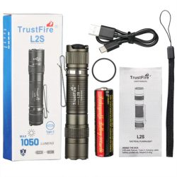 TrustFire L2S Flashlight 1050 Lumens IPX8 Waterproof