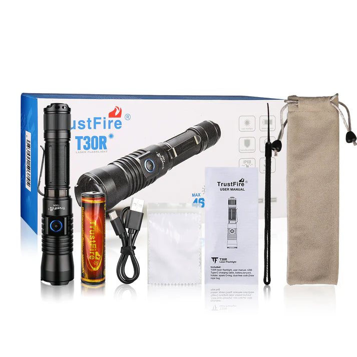 T30R LEP Rechargeable Flashlight(GET 20% OFF AND A GIFT WITH YOUR PURCHASE)