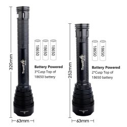 TrustFire TR-J18 Powerful Flashlight 8000 Lumens