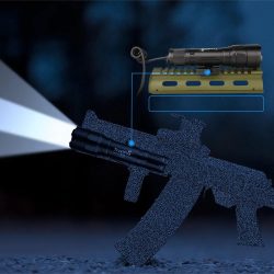 TrustFire R8 1800Lumen Rail Mount Flashlight(GET 20% OFF AND A GIFT WITH YOUR PURCHASE)