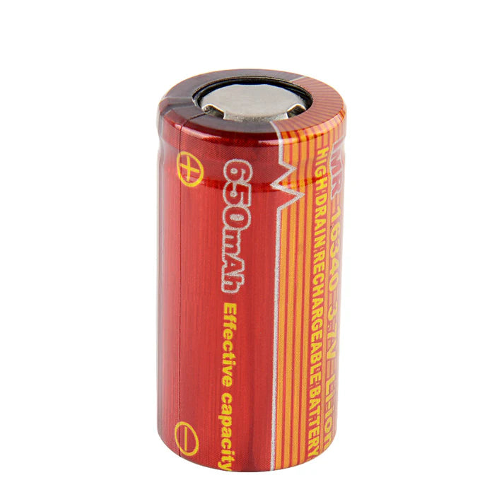 TF IMR 16340 650mAh Li-ion Battery (Not for MC1)